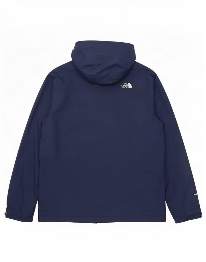 Jaqueta de chuva masculina com capuz The North Face UK 40 grande poliéster azul marinho
