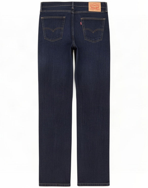 Levi's Mens 514 Straight Jeans W33 L34 Navy Blue Cotton