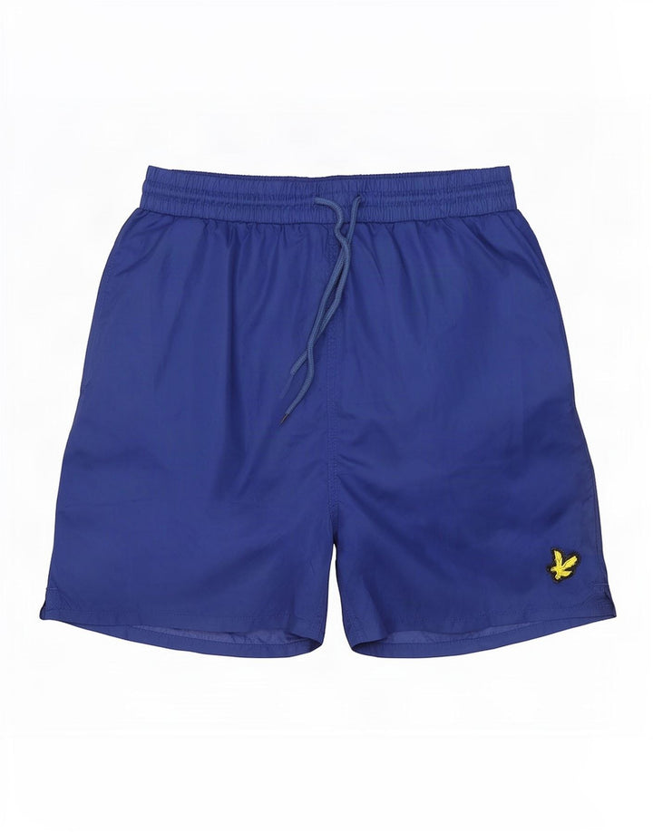 Shorts de natação masculino Lyle & Scott pequeno azul