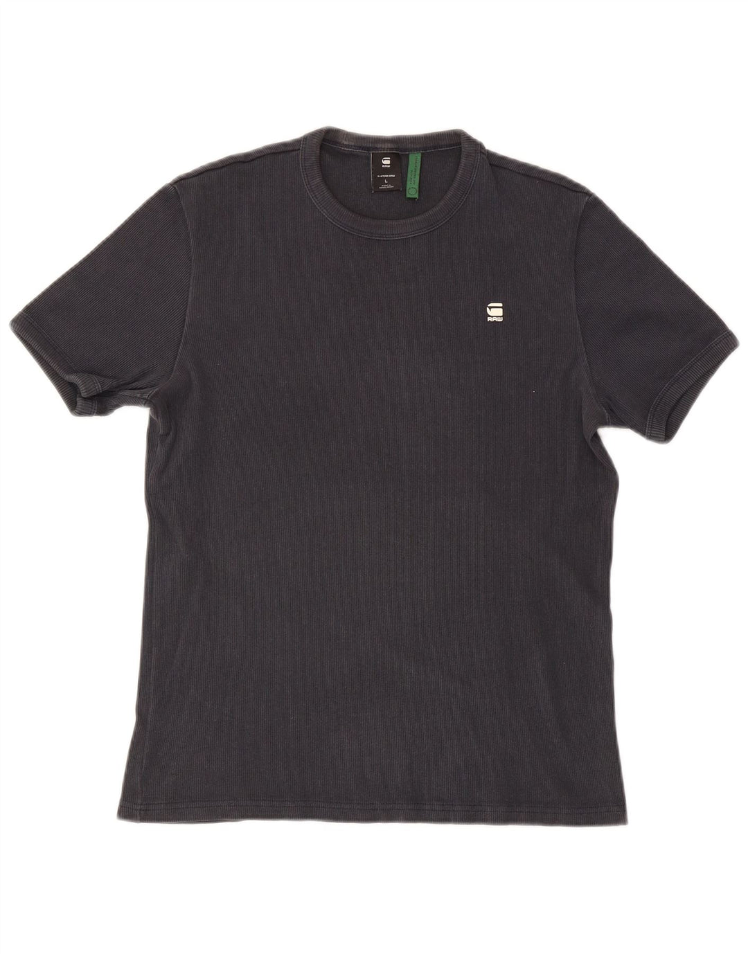Camiseta masculina G-Star top grande algodão preto