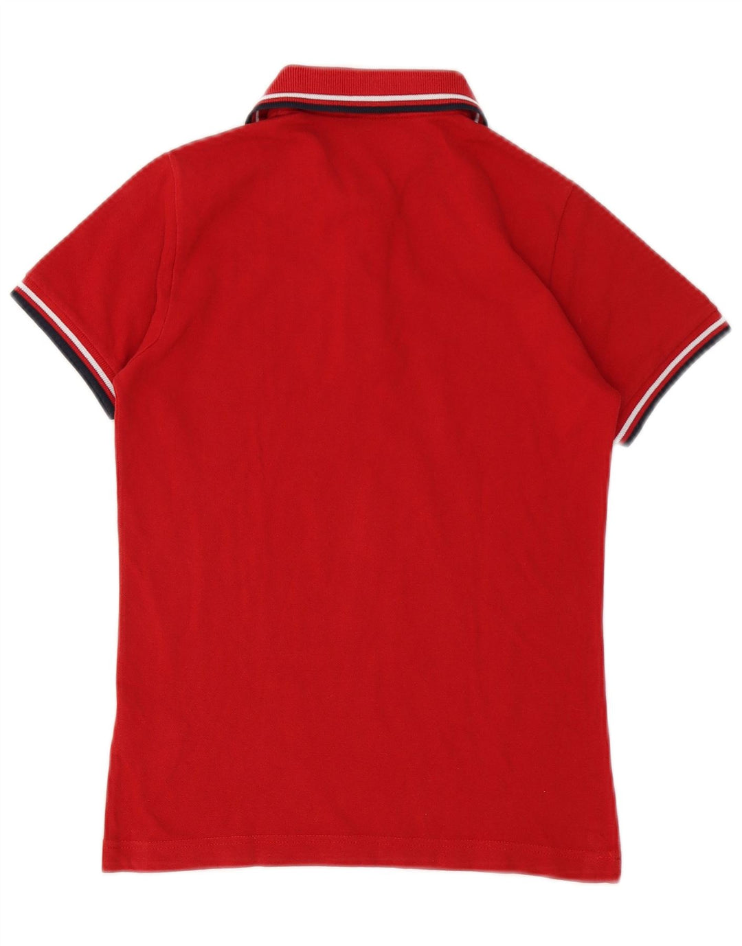 Camisa polo masculina Fred Perry 9-10 anos algodão vermelho