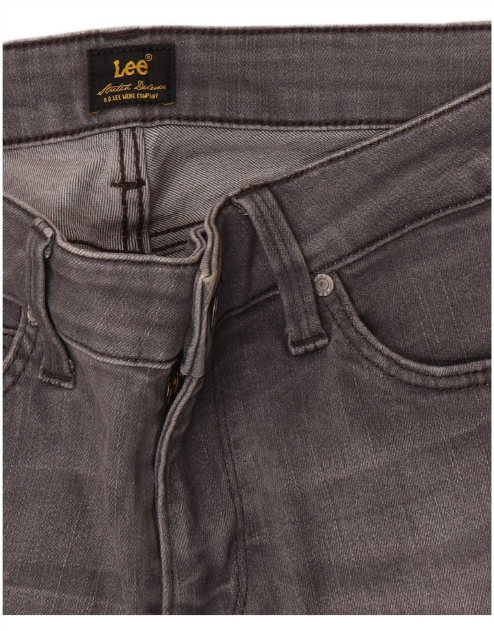 Jeans skinny feminino Lee W26 L28 cinza