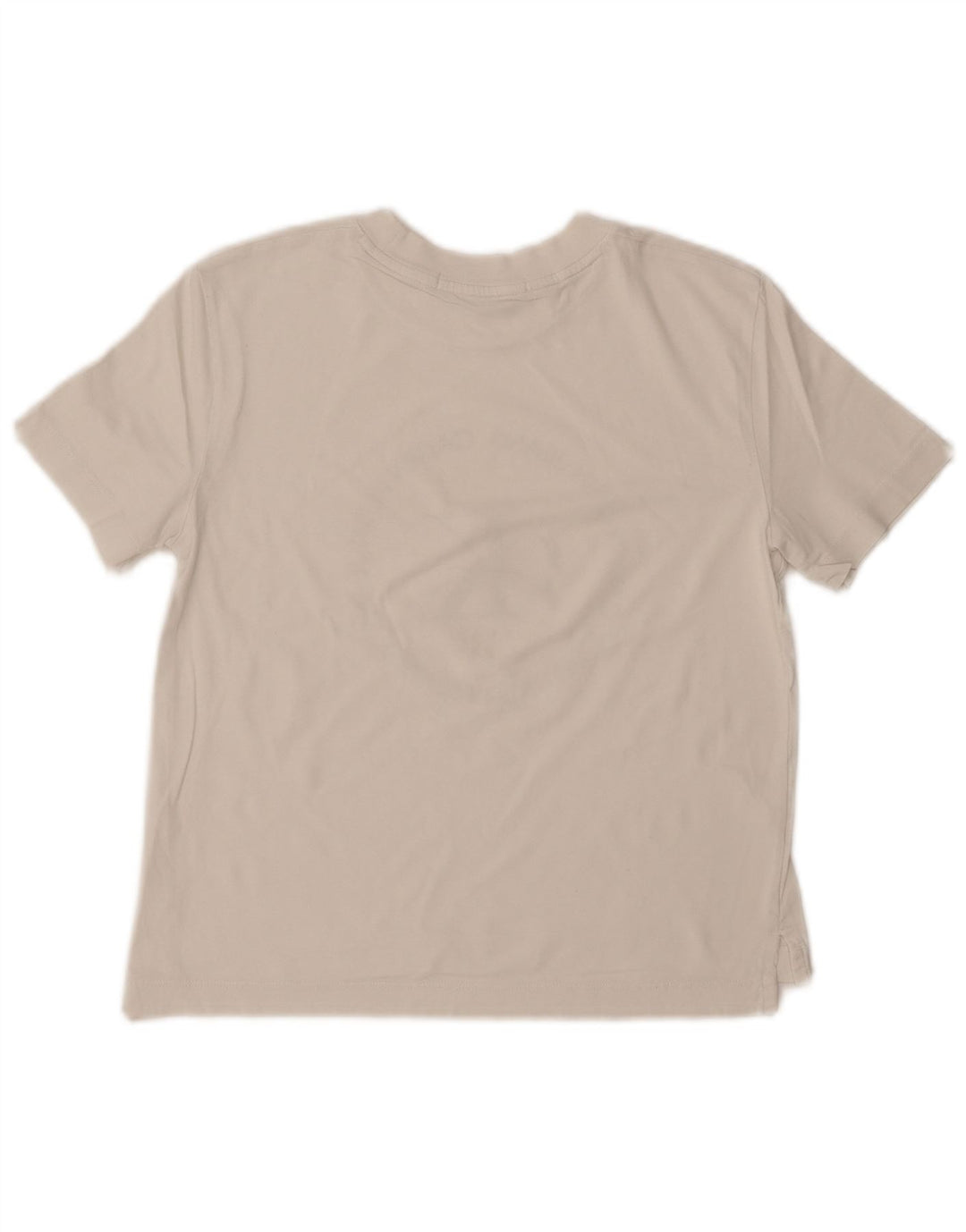 Camiseta feminina estampada CALVIN KLEIN JEANS Reino Unido 10 pequena branca