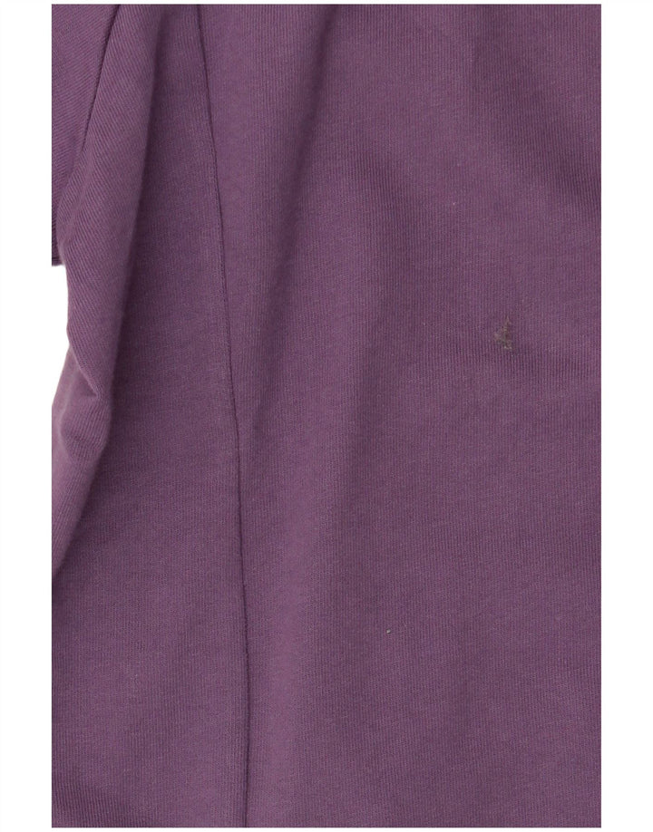 Lotto feminino agasalho jaqueta 3XL algodão roxo