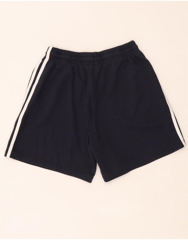 Adidas Mens Sport Shorts Médio Azul Marinho Algodão