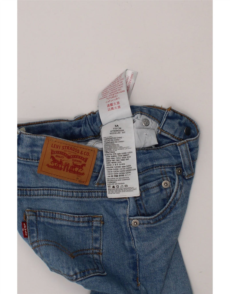LEVI'S Boys Tapered Skinny Jeans 4-5 Years W20 L16 Blue Cotton Vintage Levi's and Second-Hand Levi's from Messina Hembry 