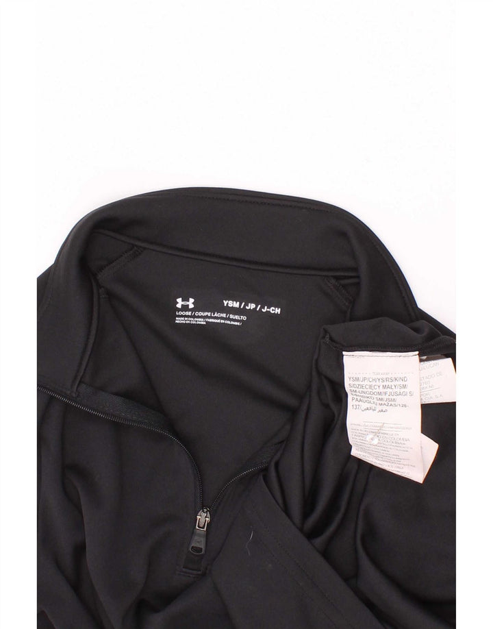 Under Armour Boys Graphic Pullover Treino Top 7-8 Anos Pequeno Preto