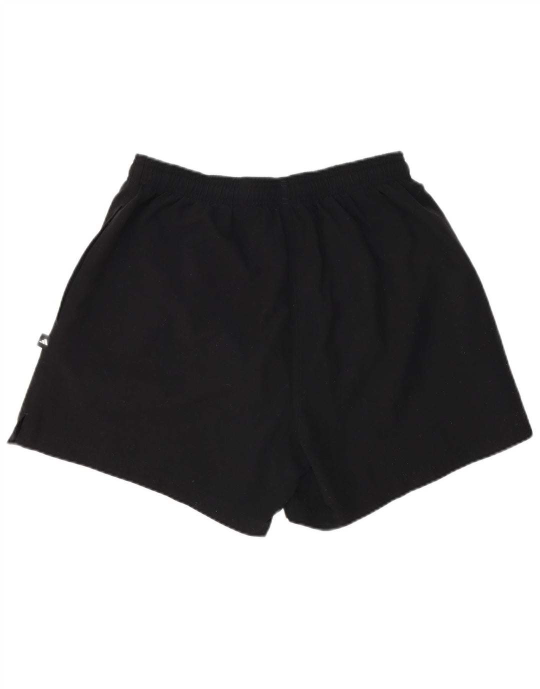 Shorts esportivos masculinos Adidas grandes esportivos pretos de poliéster