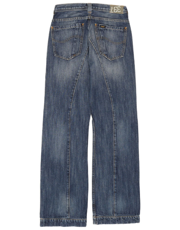 Lee Boys Russel Bootcut Jeans 13-14 anos W28 L31 Azul Algodão