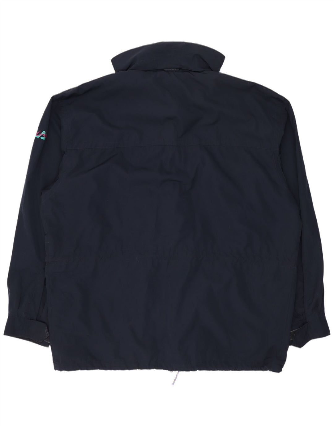 Jaqueta masculina Fila Utility com capuz IT 56 3XL azul marinho poliéster