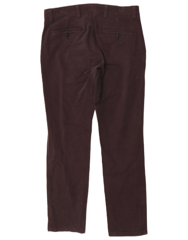 Calças masculinas Dickies Skinny Chino W32 L30 algodão preto