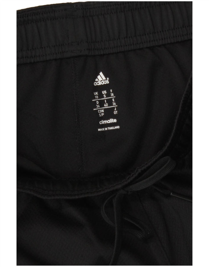 Calça Adidas Climalite Feminina UK 10 Pequena Poliéster Preto