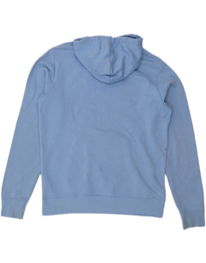 CHAMPION Mens Graphic Hoodie Jumper Medium Blue Cotton Vintage Champion and Second-Hand Champion from Messina Hembry 