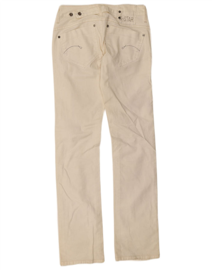 Jeans Slim Feminino G-Star W28 L33 Branco