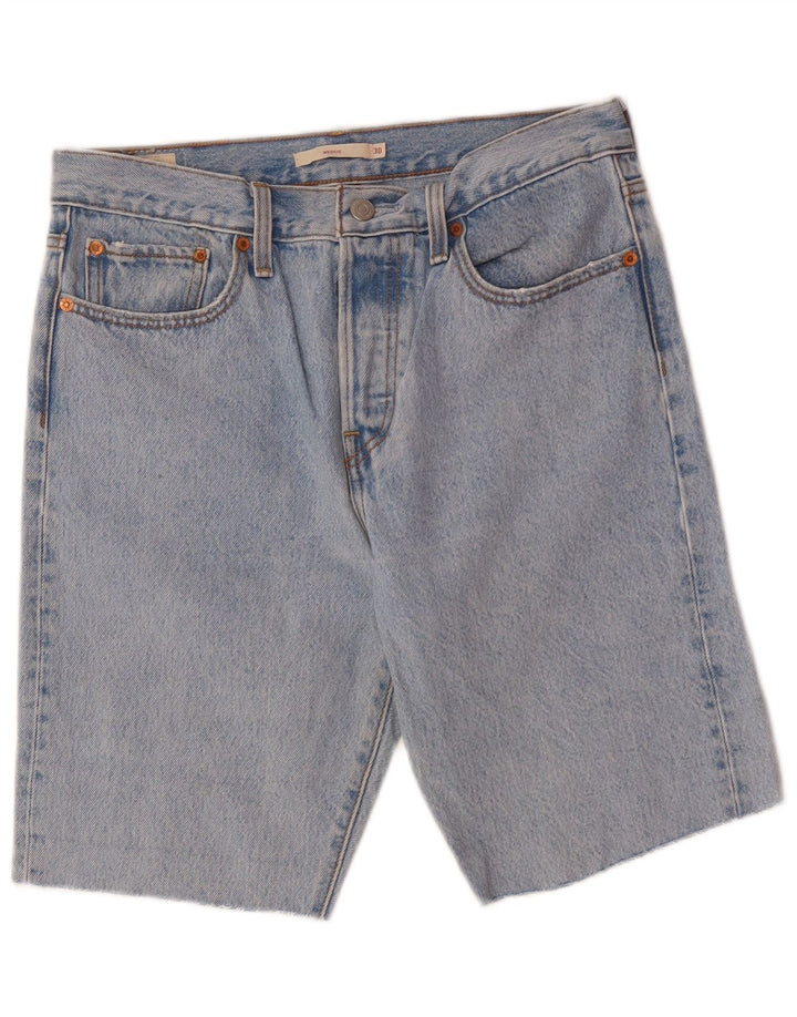 Shorts jeans Wedgie feminino LEVI'S W30 algodão azul médio