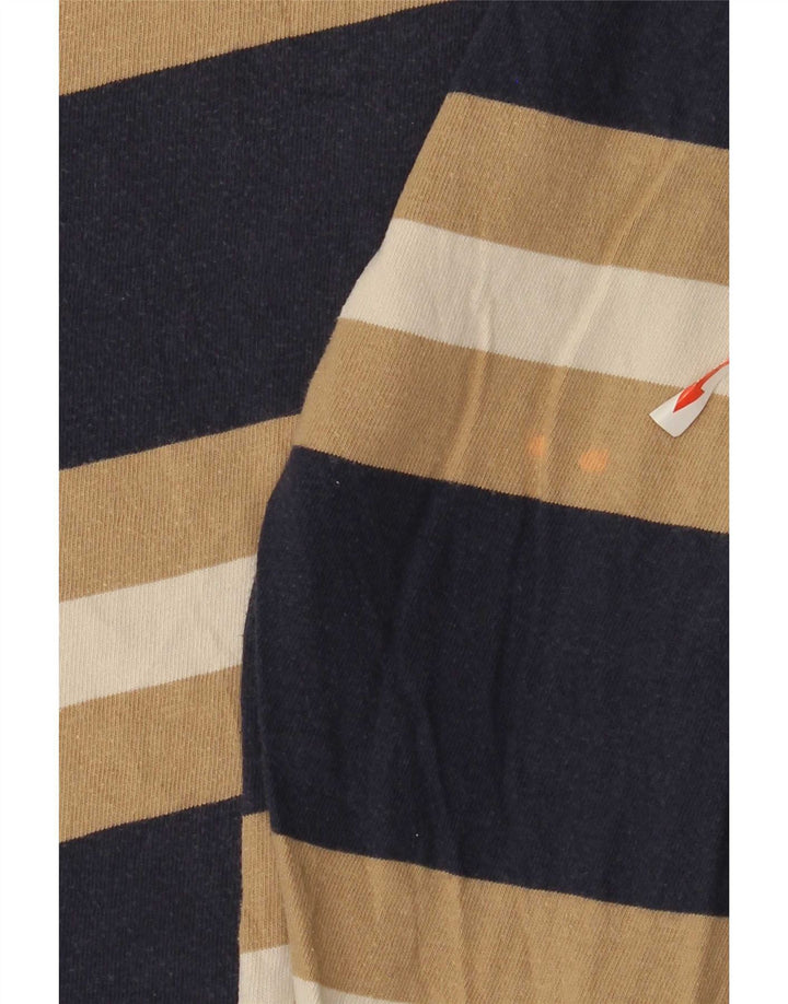 Vans Top masculino manga longa listrado pequeno multicolorido