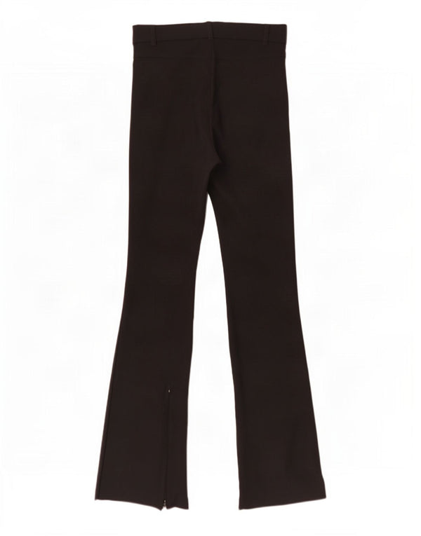 Calça feminina Zara Flare casual médio W28 L33 preta