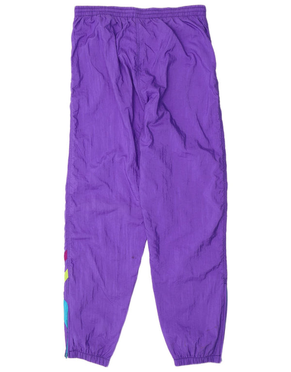 Calça de treino masculina Diadora Joggers XL roxo Colourblock poliamida