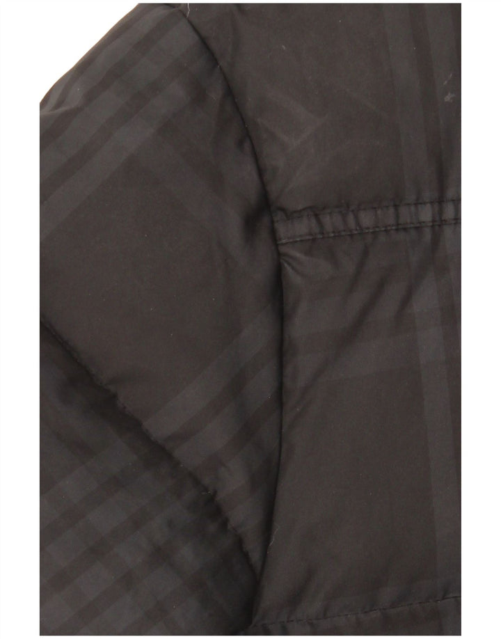 Scotch & Soda Mens Amsterdam Couture Jaqueta acolchoada Reino Unido 38 Médio Preto Xadrez