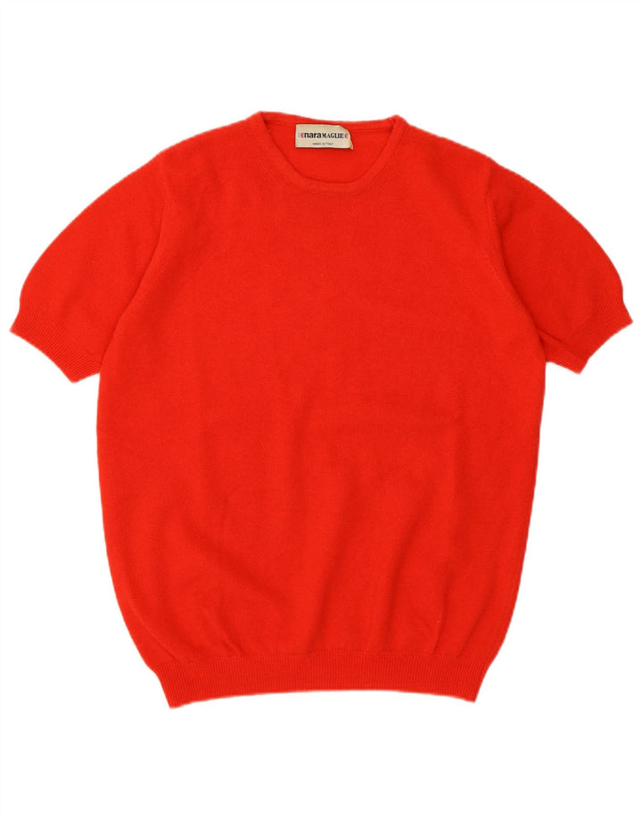 Conjunto feminino Enara Maglie de 2 peças UK 14 lã vermelha média