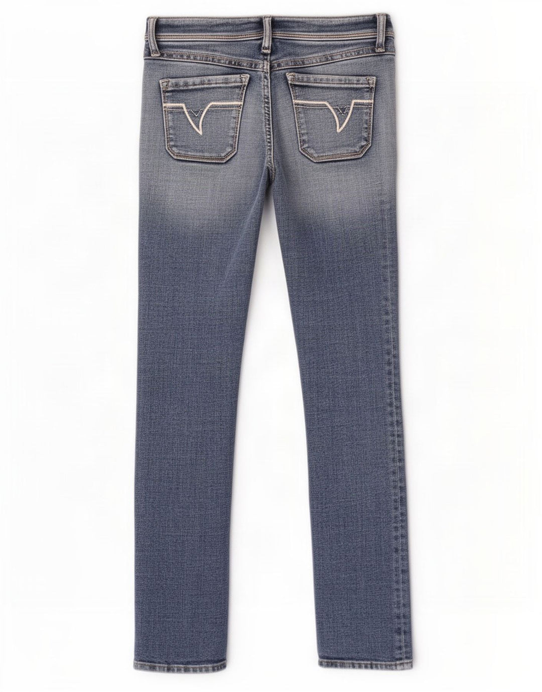 Jeans feminino Diesel Lowky Slim W29 L32 azul algodão