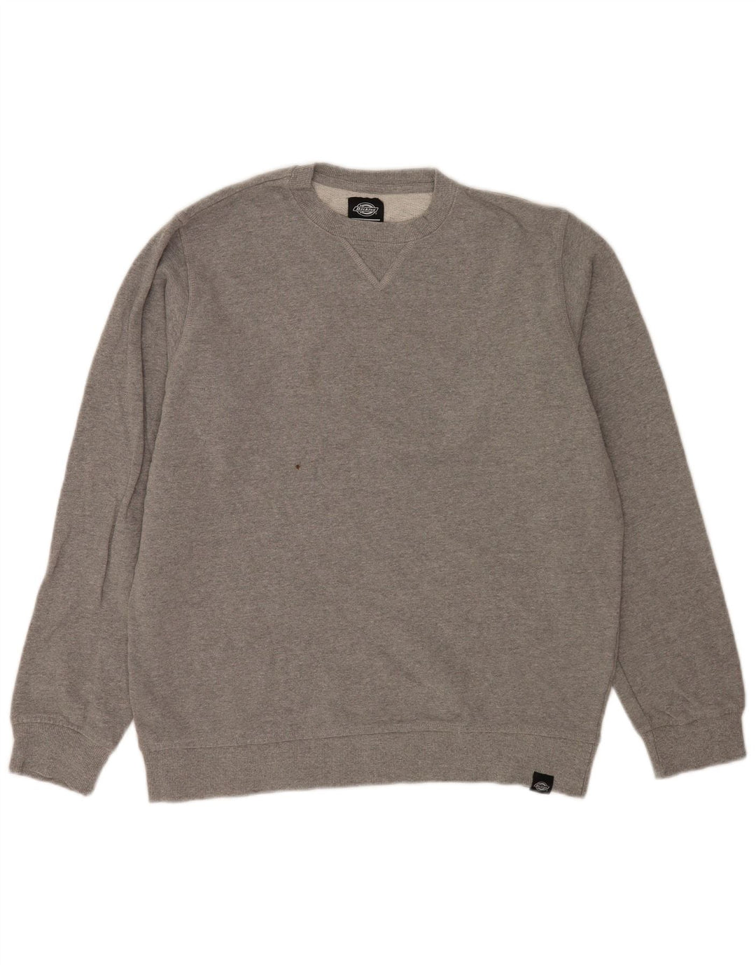 Suéter masculino Dickies moletom grande cinza algodão