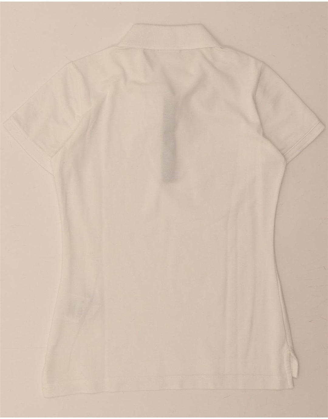 CHAMPION Womens Polo Shirt UK 6 XS White Cotton Vintage Champion and Second-Hand Champion from Messina Hembry 