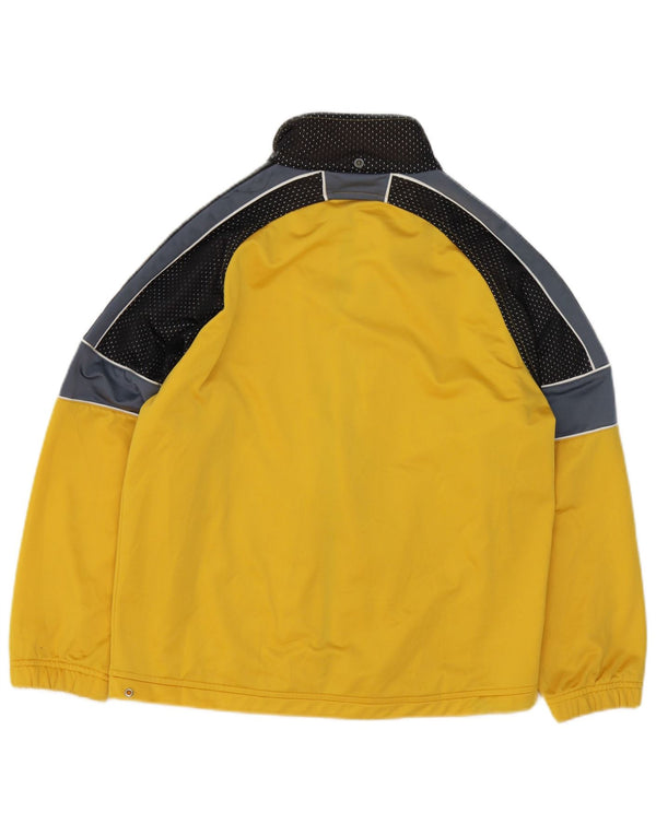 Jaqueta Asics Boys Graphic Tracksuit Top 13-14 Anos Amarelo Colorblock