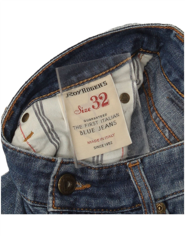 ROY ROGERS Calça jeans feminina slim W32 L29 algodão azul