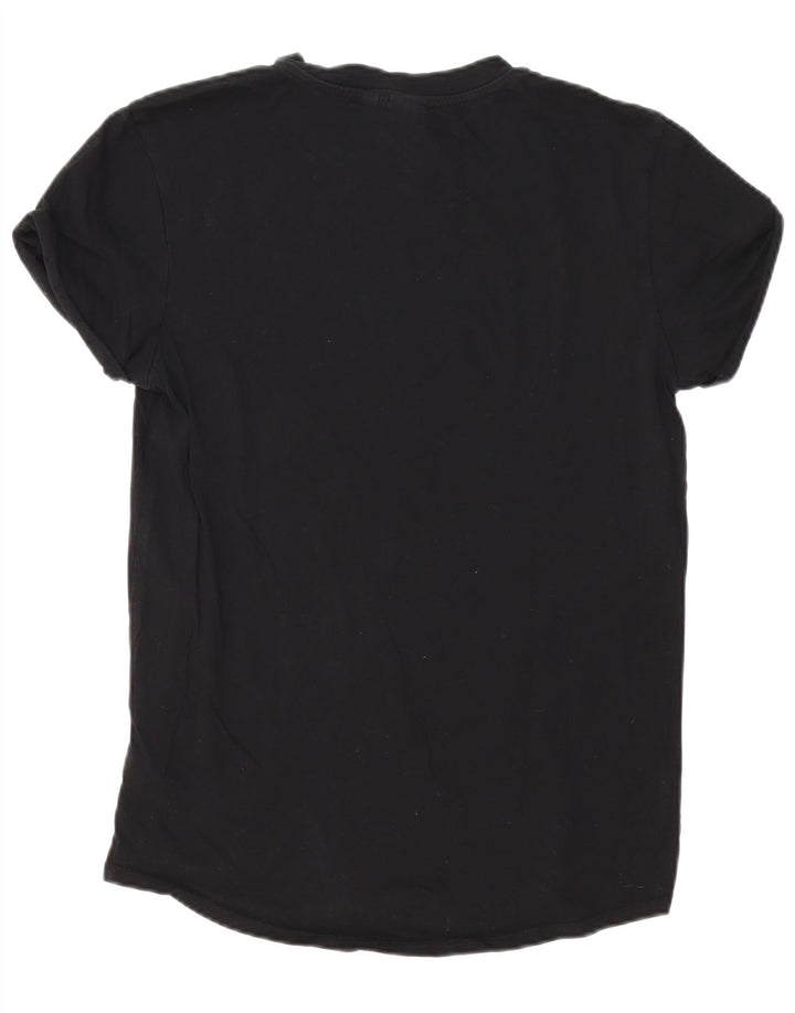Camiseta masculina G-Star top pequeno algodão preto