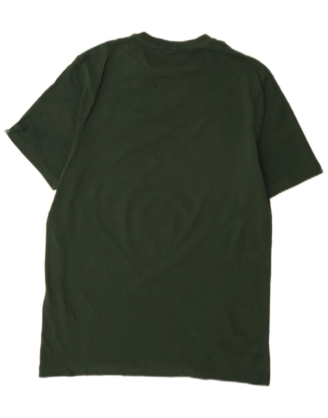 Lyle & Scott Camiseta masculina top pequeno algodão verde