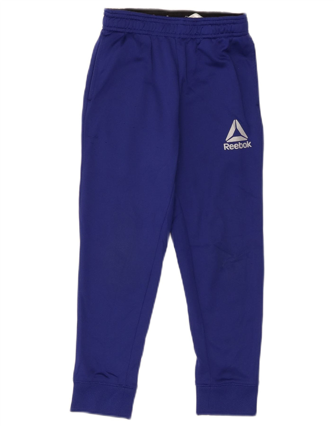 Reebok Meninos Calças de Treino Joggers 6-7 Anos Pequeno Azul Poliéster