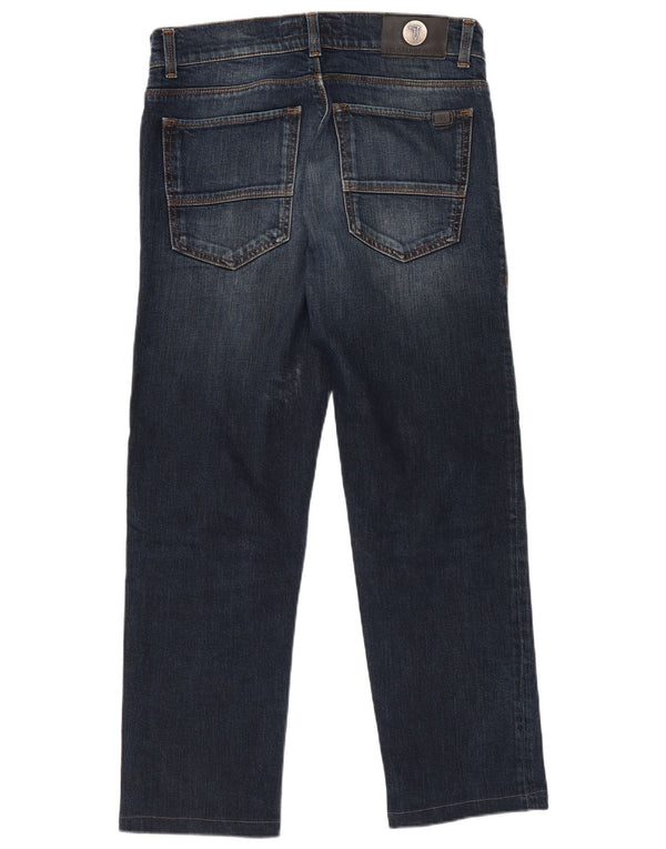 Trussardi Mens Jeans Slim W30 L25 Azul Marinho