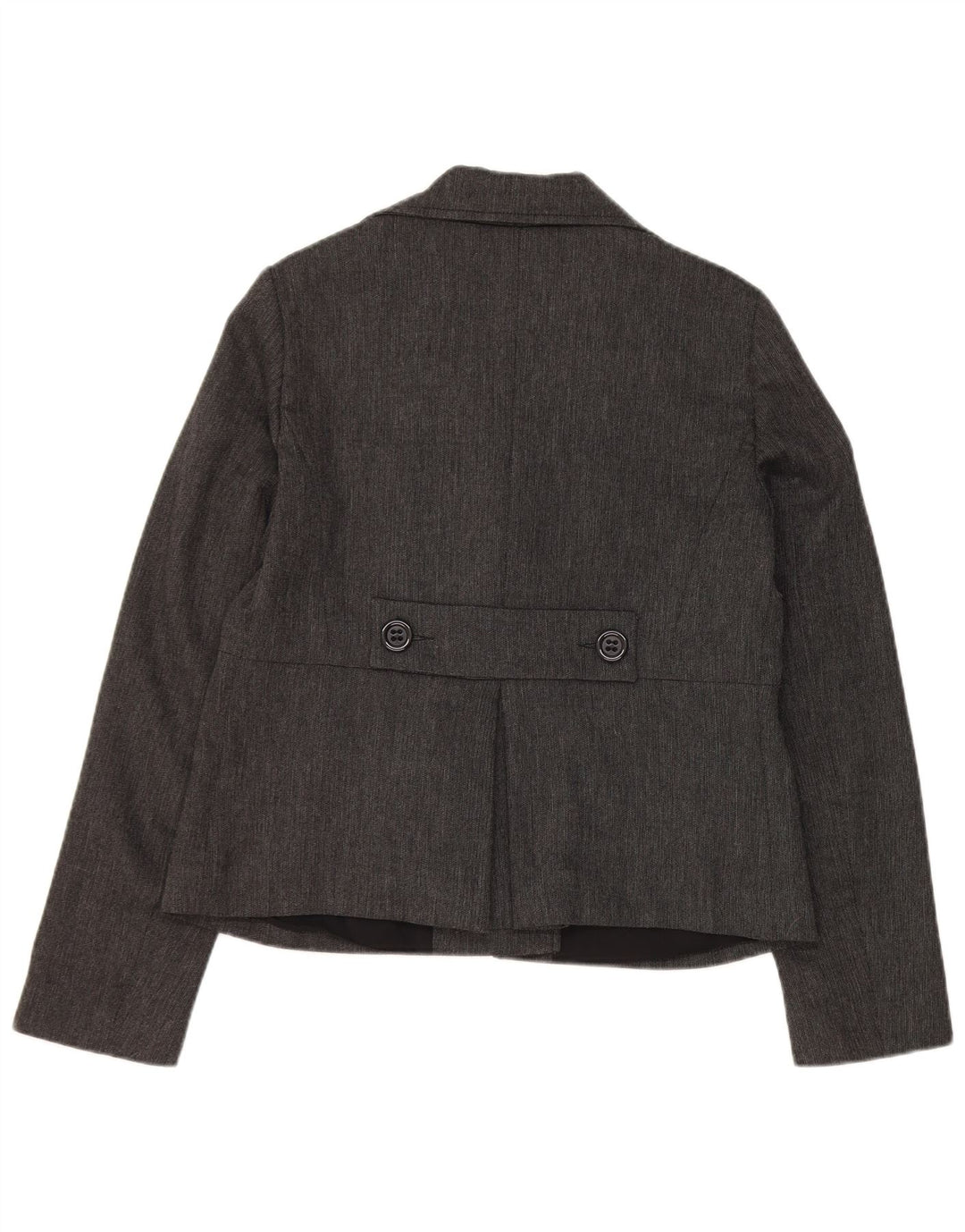 Jaqueta blazer feminina Penny Black com peito duplo Reino Unido 12 cinza médio