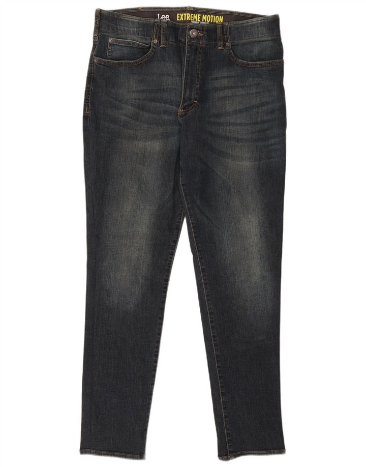 Lee Mens Modern Series Slim Jeans W36 L32 Azul Marinho Algodão