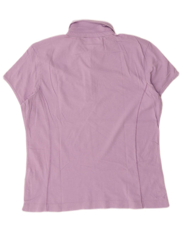 Camisa polo feminina Champion Easy Fit UK 20 2XL roxa
