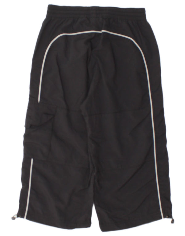 Diadora Mens Bermuda Sport Shorts Pequeno Preto Poliamida