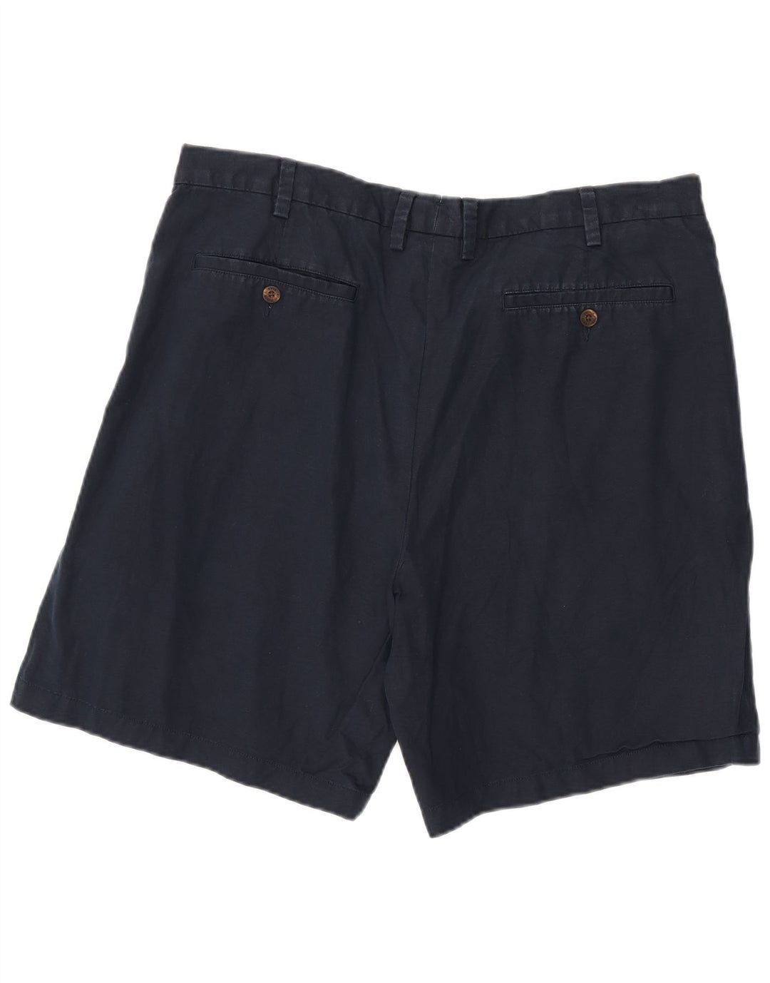 ORVIS Mens Chino Shorts W40 XL Azul Marinho Algodão