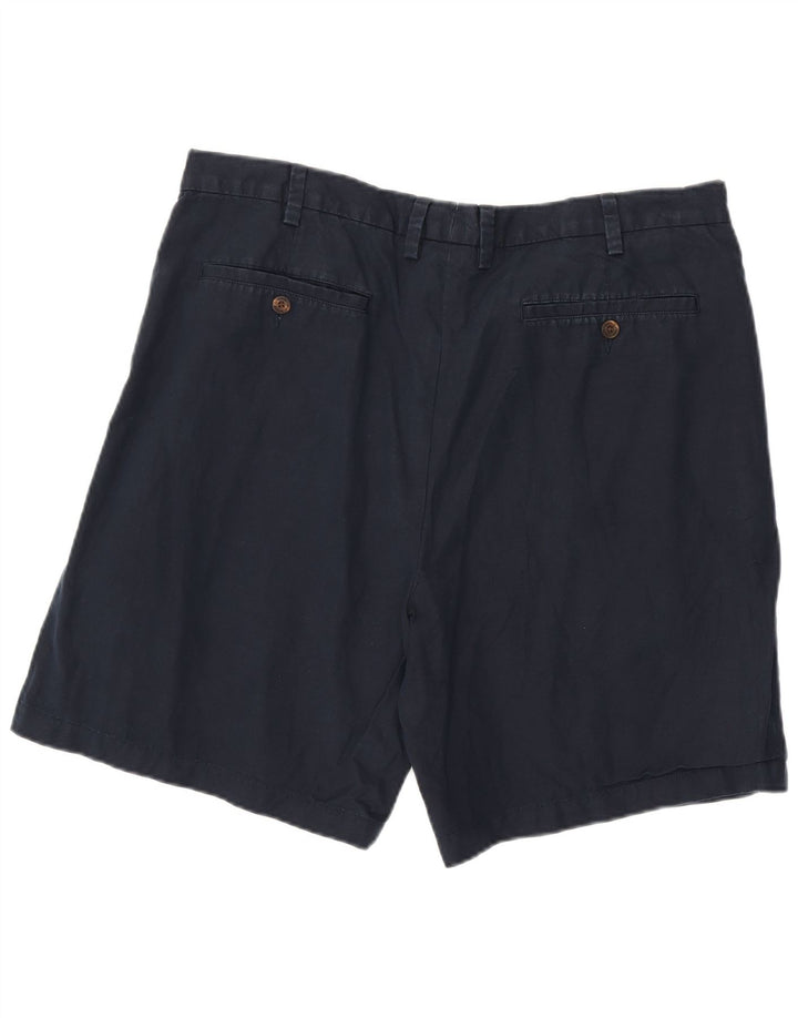 ORVIS Mens Chino Shorts W40 XL Azul Marinho Algodão