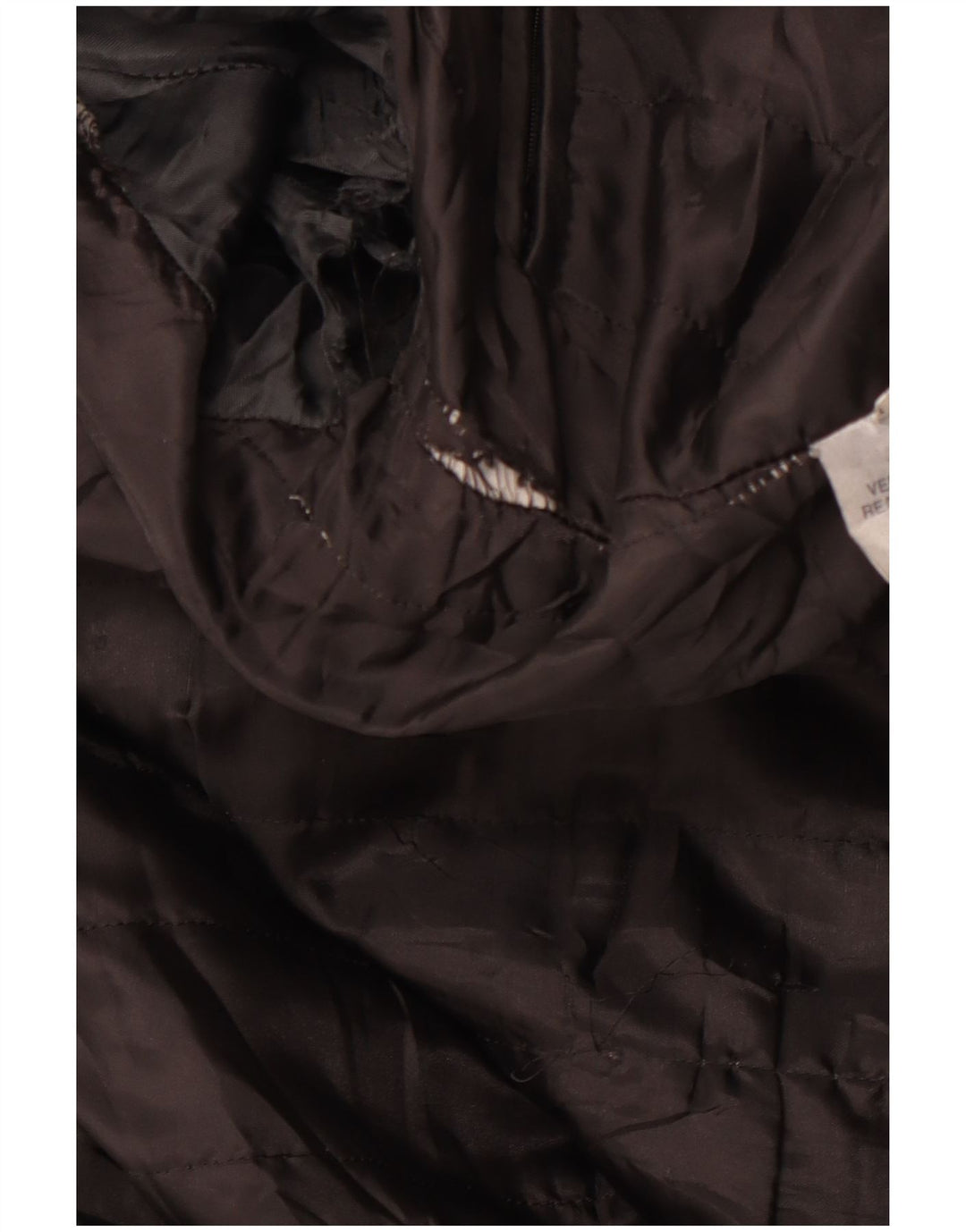 Jaqueta masculina de couro VINTAGE IT 54 2XL couro preto