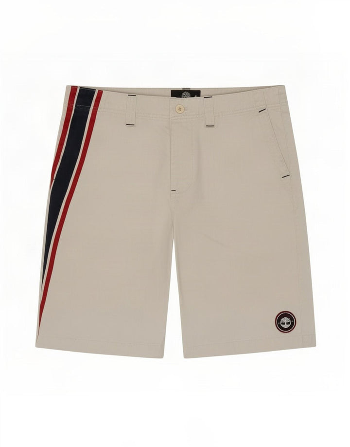 Timberland Mens Regular Fit Chino Shorts Médio W30 Bege