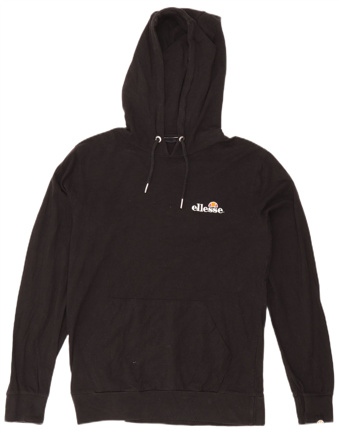 Ellesse moletom com capuz masculino médio algodão preto