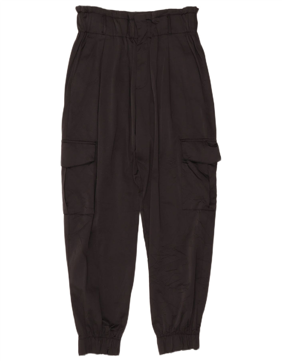 Calça cargo feminina Zara Joggers médio W28 L26 preta