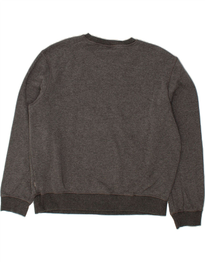 EDDIE BAUER Mens Sweatshirt Jumper XL Grey Cotton Vintage Eddie Bauer and Second-Hand Eddie Bauer from Messina Hembry 