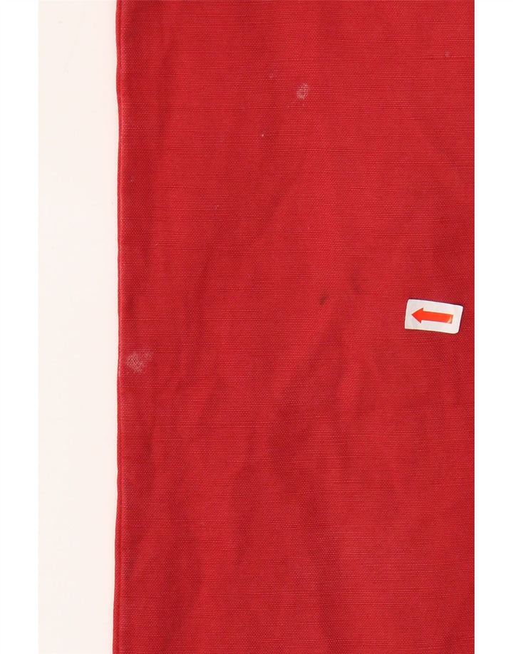 GANT Mens Regular Fit Calça Casual W30 L36 Algodão Vermelho