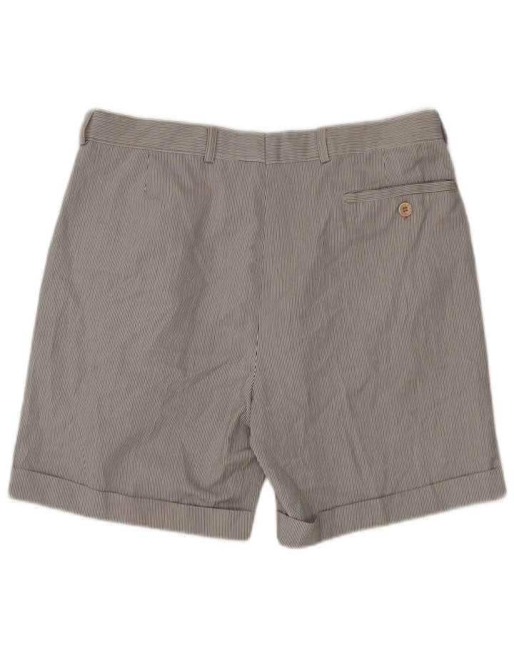 Shorts Chino Masculino VINTAGE Pegged IT 52 XL W34 Riscas Multicoloridas