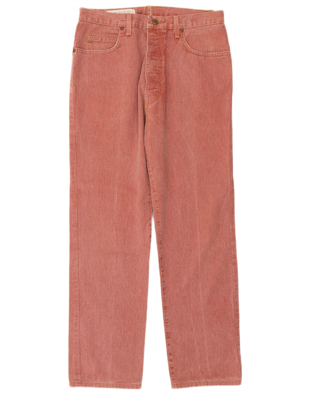 Cinto de algodão masculino jeans reto W36 L29 marrom