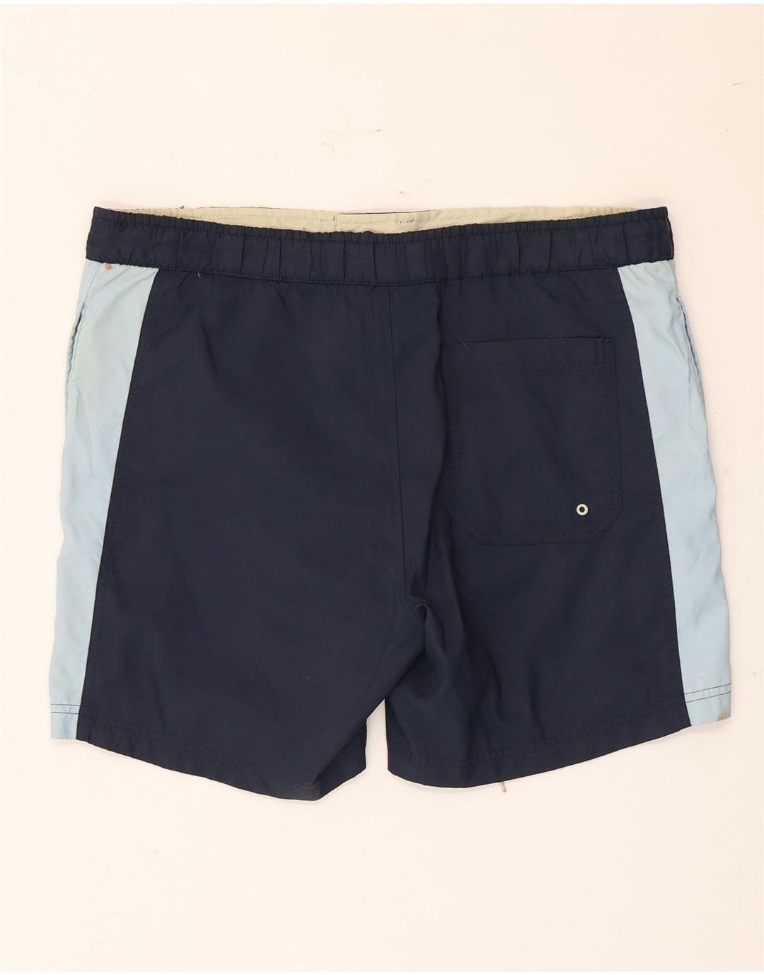 Shorts de natação masculino Champion grande azul marinho Colourblock poliamida
