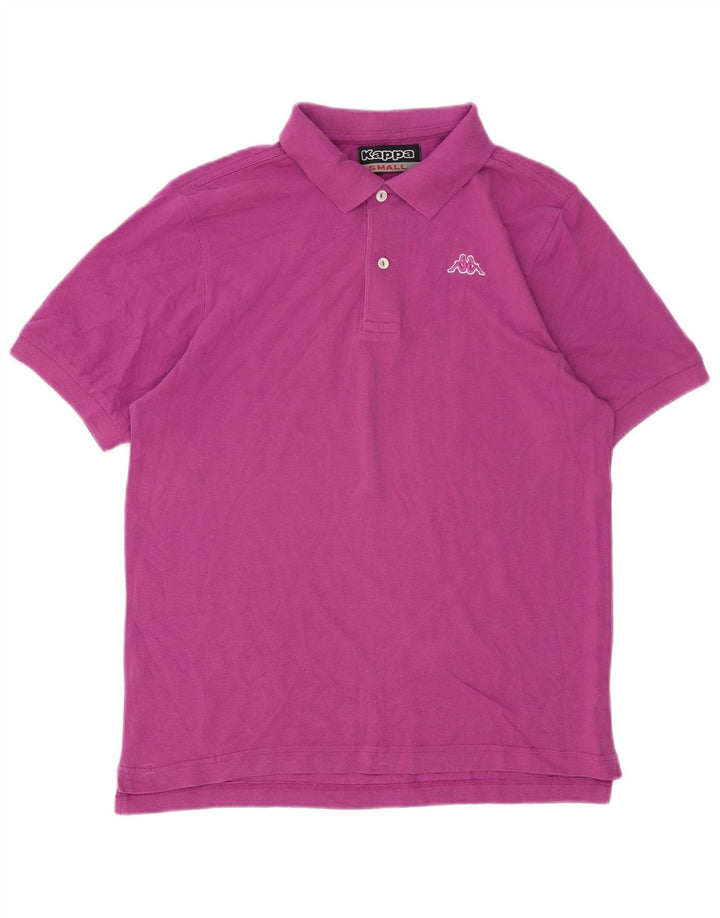 Camisa polo masculina Kappa pequena algodão roxo