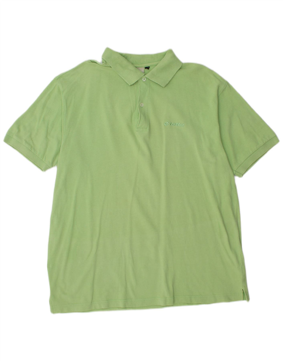 Camisa polo masculina LOTTO 2XL algodão verde